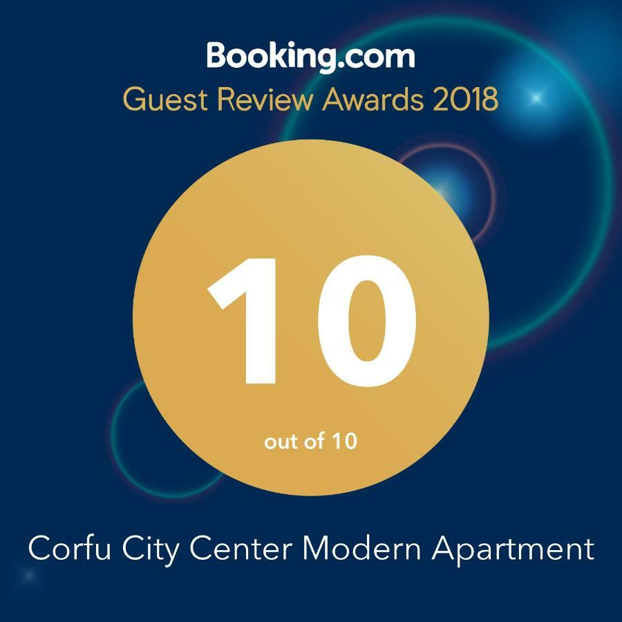 Apartemen 110 m² dengan 3 kamar tidur dan 1 kamar mandi pribadi di Corfu Corfu  Bagian luar foto